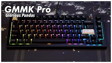 GMMK Pro with Glorious Pandas | Typing Test