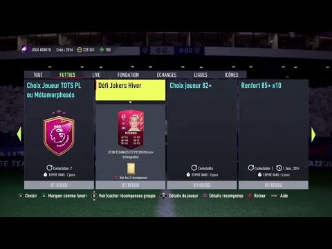 ? SOLUTION SBC/DCE TOKEN SUMMER SWAP N°40  - OBJECTIFS : Défi Jokers Hiver #Fut22 #futties #fifa22