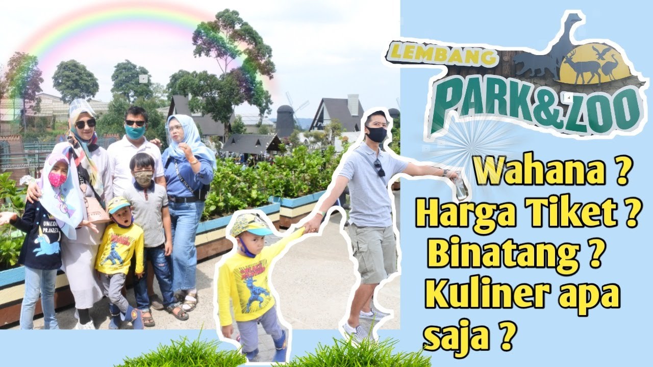 PARK & ZOO LEMBANG BANDUNG TERBARU NEW NORMAL 2020 | HARGA TIKET DAN ADA APA SAJA YA DISANA??