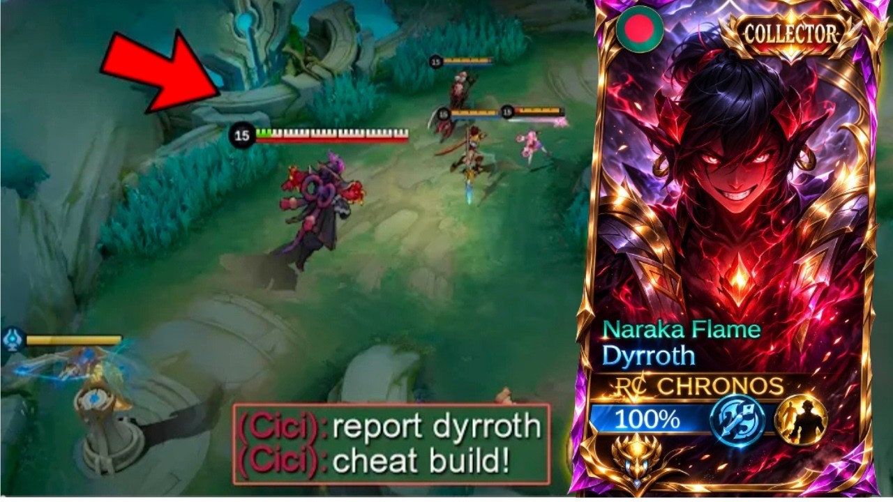 Unstoppable Dyrroth Gameplay 😱 | Best Build & Combos | MLBB