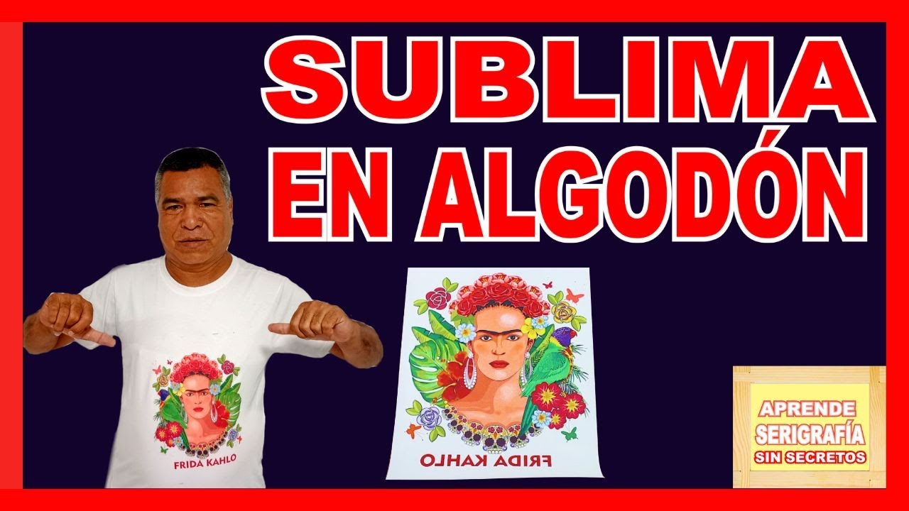 🚀😍SUBLIMACIÓN EN ALGODÓN