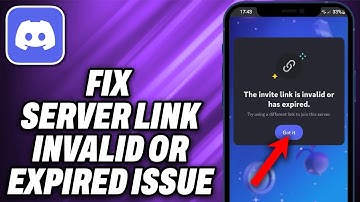 How To Fix Discord Server Link Invalid or Expired Issue on Android