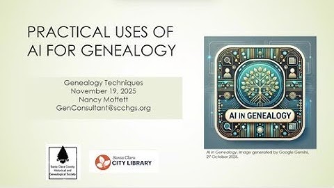 Practical Uses for AI in Genealogy