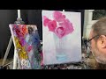 Lesson pink roses artist igor sakharov
