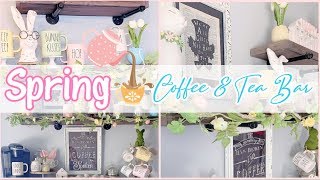 SPRING COFFEE/TEA BAR IDEAS| DECORATE WITH ME