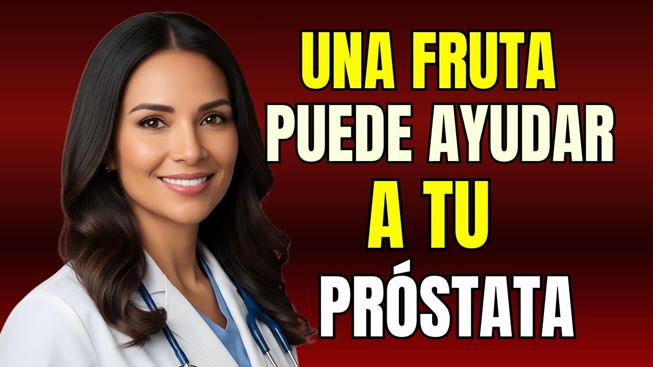 ¿Próstata agrandada? Esta fruta podría ayudarte más de lo que crees
