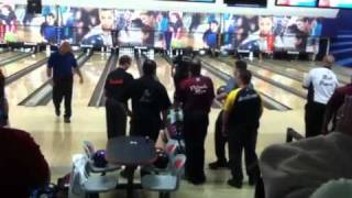 Mitch Beasley Practicing At 2012 Us Open