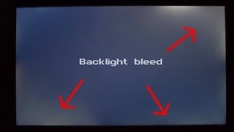 Screen bleeding !! | Normal or Big issue