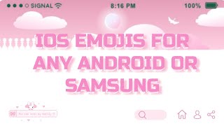 iOS Emojis for Android & Samsung 📱✨ No Root! screenshot 3