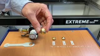 How to recognize the nozzle diameter - Builder Extreme PRO series