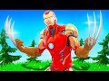 I Became Iron Man with Wolverine Claws in Fortnite Season 4