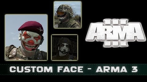 Arma 3 | How to make a Custom Face ! [FR]