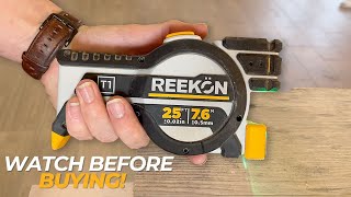 I Bought The WORLDS MOST EXPENSIVE Tape Measure // Reekon T1 Tomahawk