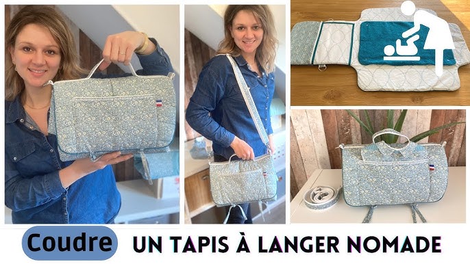 Le set poupée avec sac à langer, les couches, les lingettes, le bavoir et  le tapis à langer pour jouer au papa ou à la maman. - Mary du Pole nord 