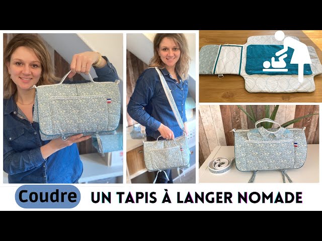 Comment coudre un tapis à langer nomade ? - Merci Jeannette