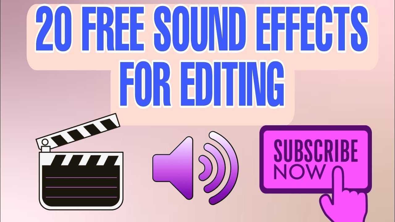 BEST SOUND EFFECTS FOR YOUTUBE VIDEO No Copyright Dhesvie BCTV