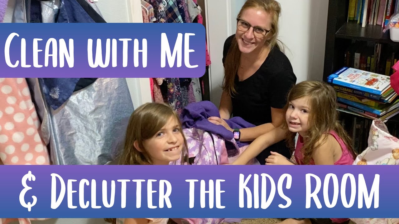 Kids Room Clean and Declutter - YouTube