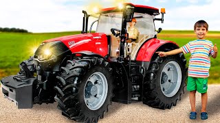 Трактор Case IH Optum 300 CVX и другие машинки BRUDER | Toys 2 Boys