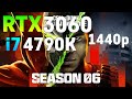 WARZONE 2 - i7 4790k + RTX 3060 - 1440p (very low)
