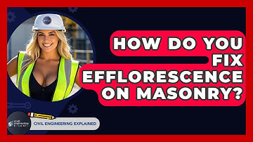 How Do You Fix Efflorescence On Masonry? - Civil Engineering Explained
