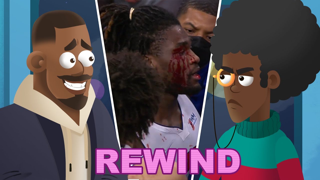 LeBron James gets ejected after fight with Isaiah Stewart | REWIND ...