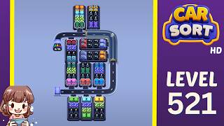 Car Sort Level 521 Solution Walkthrough