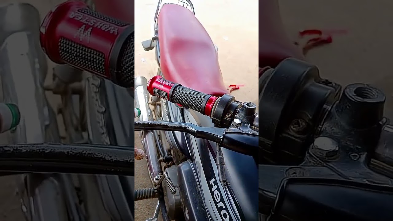 Splendor handle rubber new model 