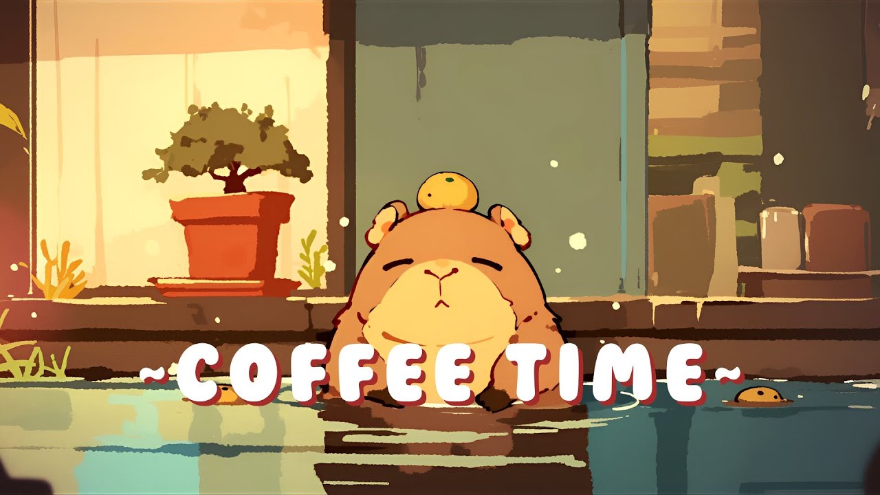 [60 Minutes] Capybara Beat Station | Relaxing Jazz Hop Collection 🦫 🎵 🌙