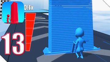 Stack Colors Прохождение Часть 13 Уровень 61-65 | Андроид/iOS Геймплей