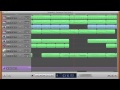 Mainstage Jam Pack Loops in GarageBand.