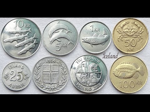 Icelandic Króna Coins Collection (Complete Set) | Iceland - Europe