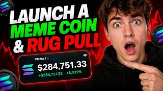 How I Easily RUG PULL a Meme Coin in 15 Minutes (EDUCATIONAL)