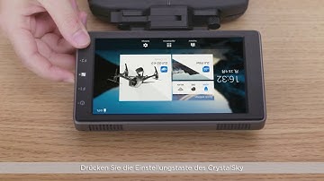 DJI CrystalSky | Installation des CrystalSky Monitor an die Mavic-Spark Fernbedienung