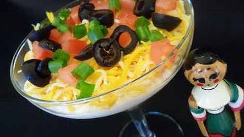 Seven Layer Dip Mexican Recipe | Show Me The Curry