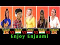 Enjoy Enjaami || Battle By - Yohani,Sachin,Emma,Shivani,Samsoni|@Battle Song