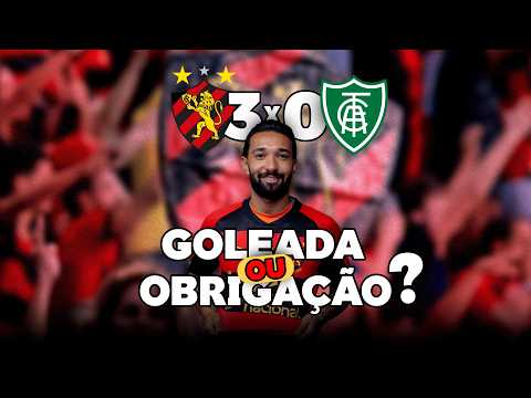 SUSTENTOU O PLACAR! SPORT VENCE AMÉRICA-MG NA ILHA DO RETIRO