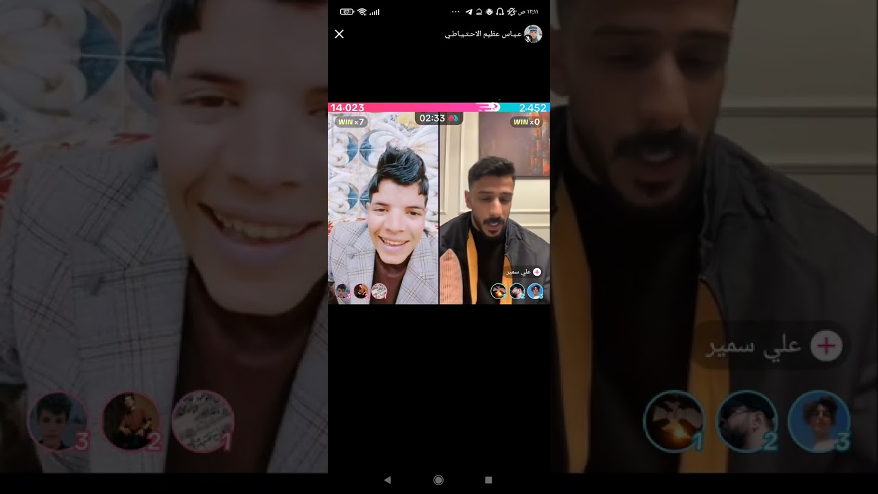 مله عباس وعلي سمير تحشيش هههههه#اكسبلور #live #automobile