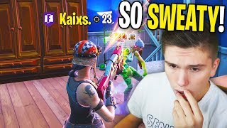 I Spectated The SWEATIEST TRYHARDS in Fortnite... (INSANE)
