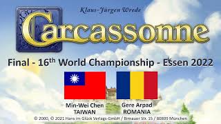 World Championship Carcassonne Essen 2022 - FINAL