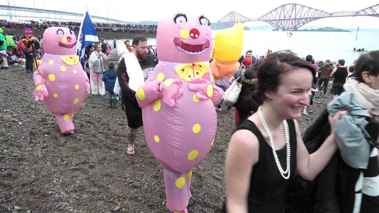Loony Dook 2020 - South Queensferry (Edinburgh) [4K/UHD]