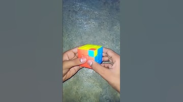 HOW TO SOLVE A RUBIKS CUBE WITH A CORNER TWIST #shorts #trending #viral #puzzle #toy #shortsfeed