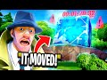 *NEW* Fortnite's BLUE CUBE Has Secretly CHANGED! (It Moved!)