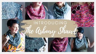 Introducing the Asbury Shawl: The Perfect Summer Vacation Crochet Pattern and One Skein Project!