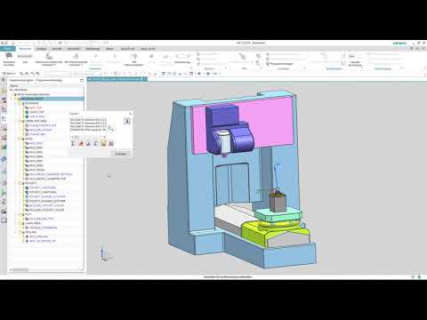 NX CAM Tutorial | CSE Simulationsoberfläche