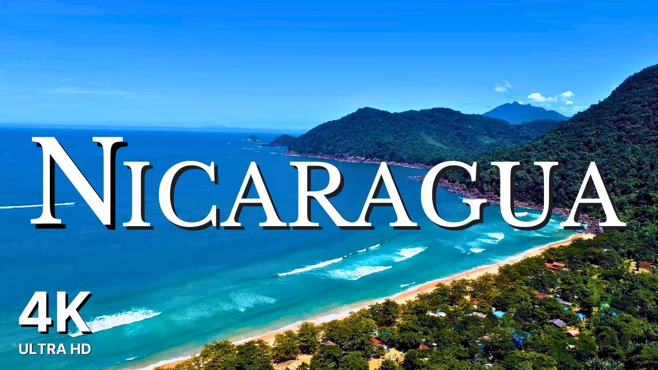 НИКАРАГУА 4K UHD - Расслабляющая музыка с красивой природой для отдыха