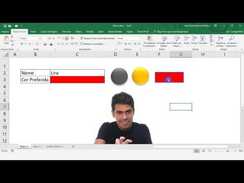 Vídeo: Como Escrever Macros No Excel