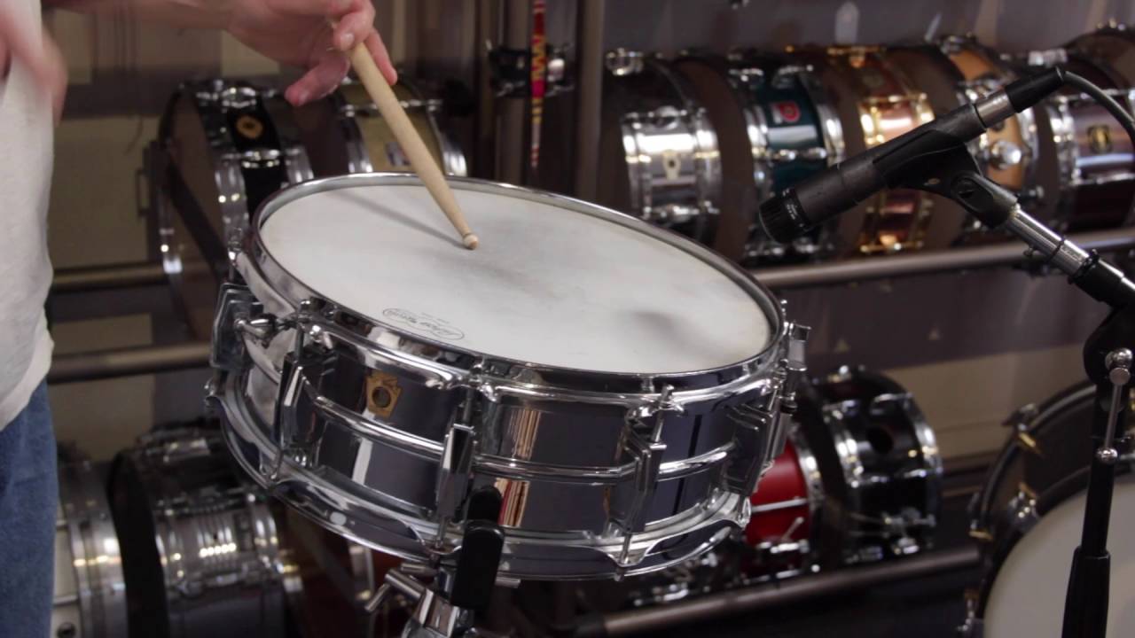 1960's Ludwig Supraphonic Snare Drum YouTube