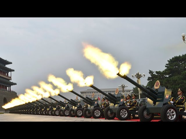 100-gun salute fired to mark CPC centenary 