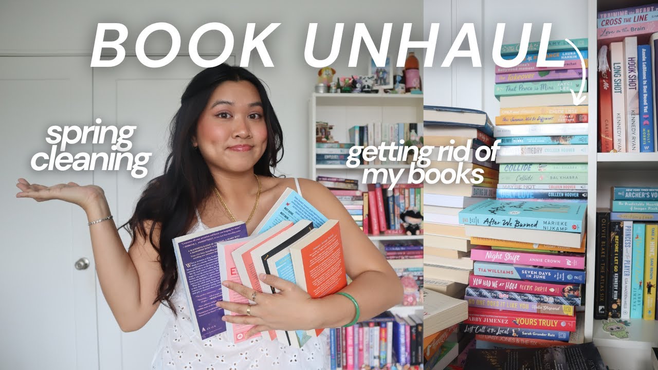 BIG BOOK UNHAUL: Getting rid of 50 books
