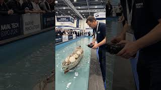 DON’T BLINK! Miniature Boat Inside a Mega Water Tornado 😱#StormPOV #MiniBoat #CGISea